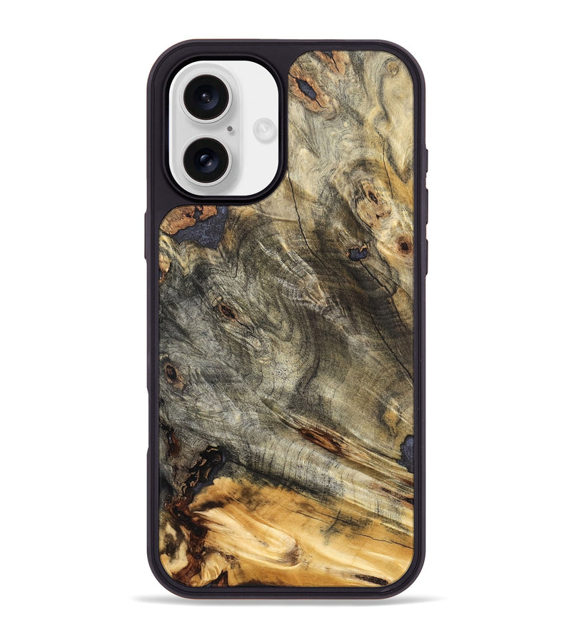 iPhone 16 Plus Wood Phone Case - Lida (Wood Burl, 823533)