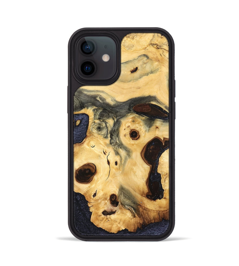 iPhone 12 Wood Phone Case - Davonte (Wood Burl, 823534)