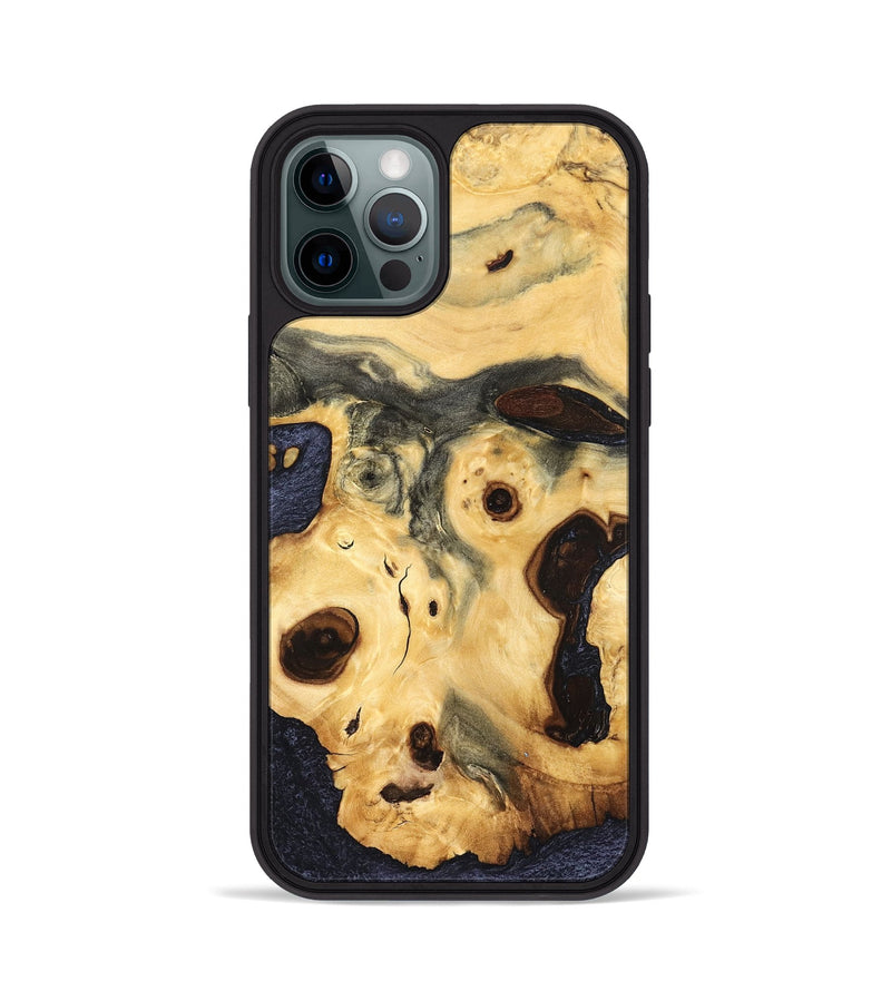 iPhone 12 Pro Wood Phone Case - Davonte (Wood Burl, 823534)