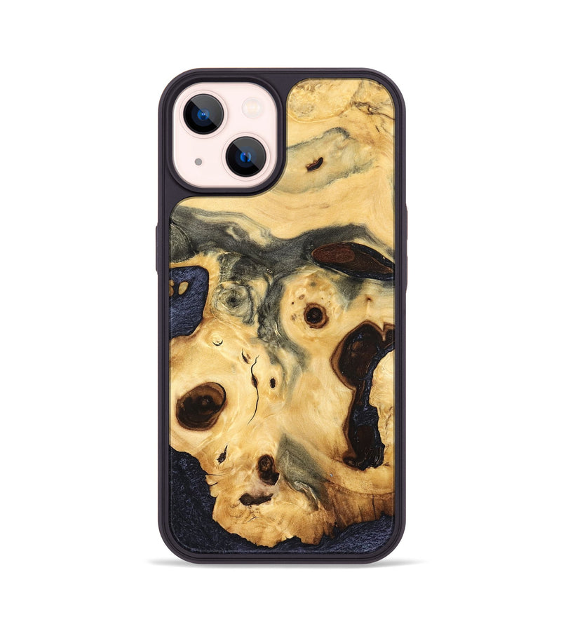 iPhone 14 Wood Phone Case - Davonte (Wood Burl, 823534)