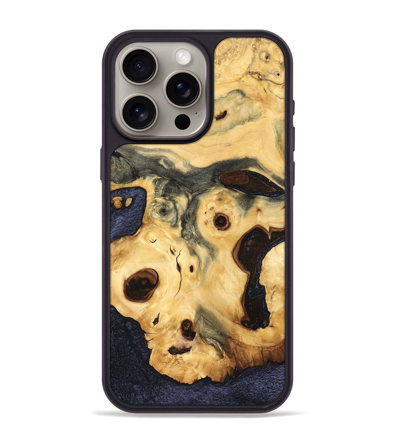 iPhone 15 Pro Max Wood Phone Case - Davonte (Wood Burl, 823534)