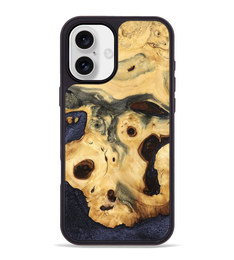 iPhone 16 Plus Wood Phone Case - Davonte (Wood Burl, 823534)