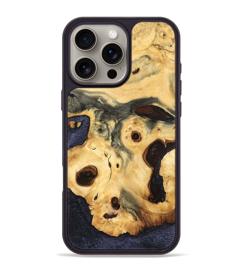 iPhone 16 Pro Max Wood Phone Case - Davonte (Wood Burl, 823534)