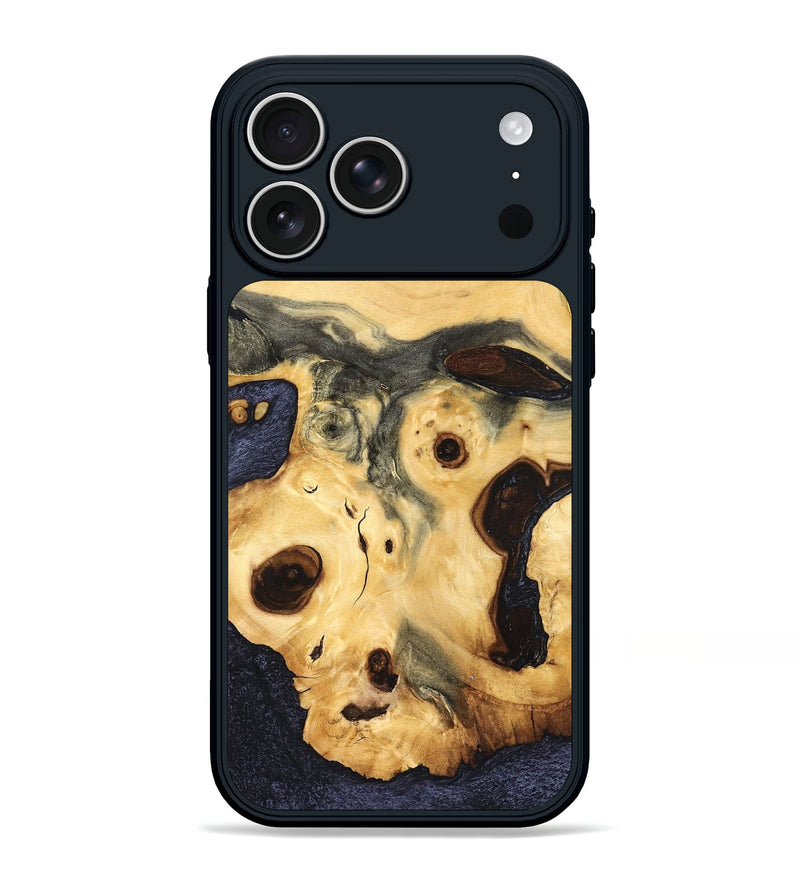 iPhone 17 Pro Max Wood Phone Case - Davonte (Wood Burl, 823534)