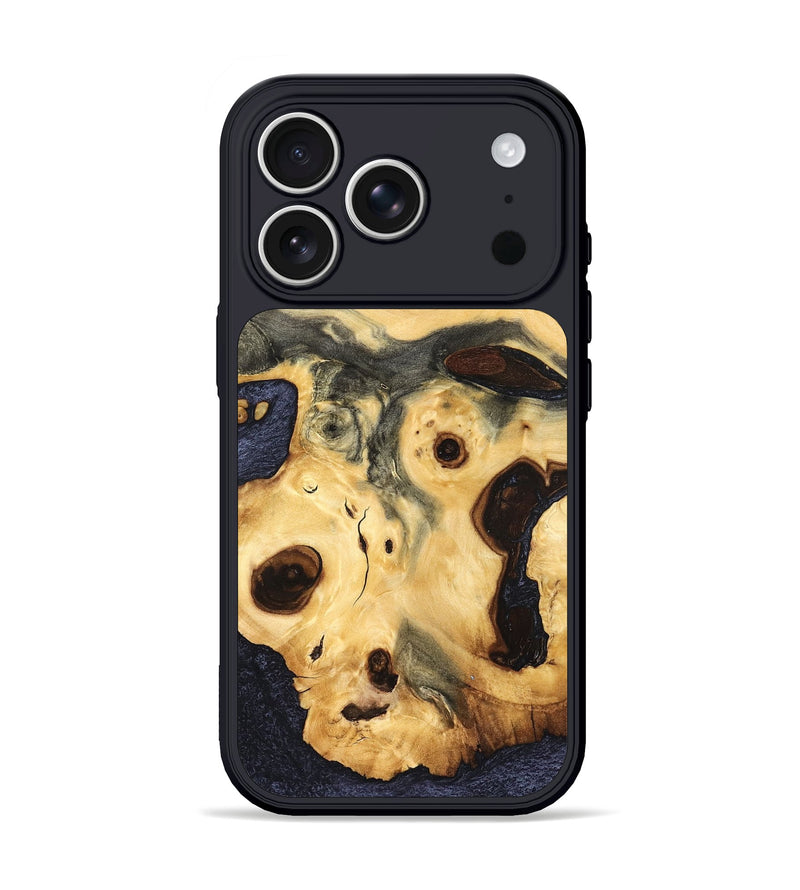 iPhone 17 Pro Wood Phone Case - Davonte (Wood Burl, 823534)
