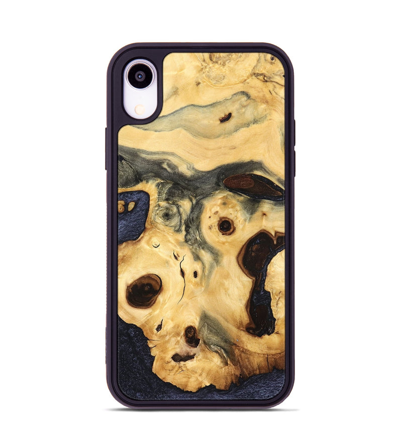 iPhone Xr Wood Phone Case - Davonte (Wood Burl, 823534)