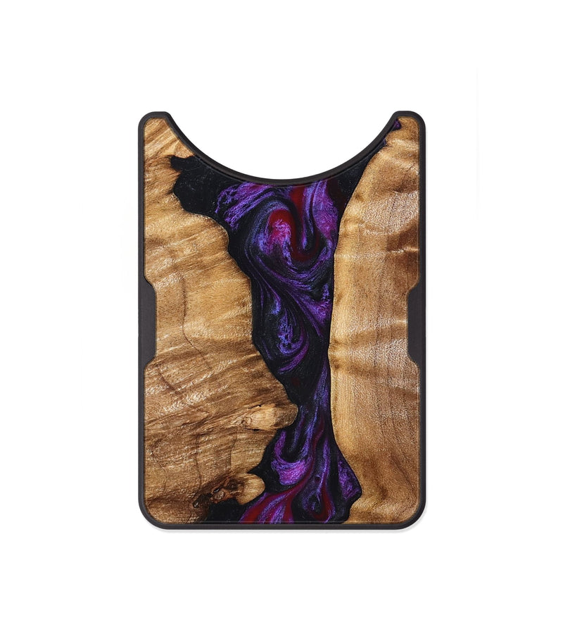 Alloy Wood Wallet - Gemma (Purple, 823535)