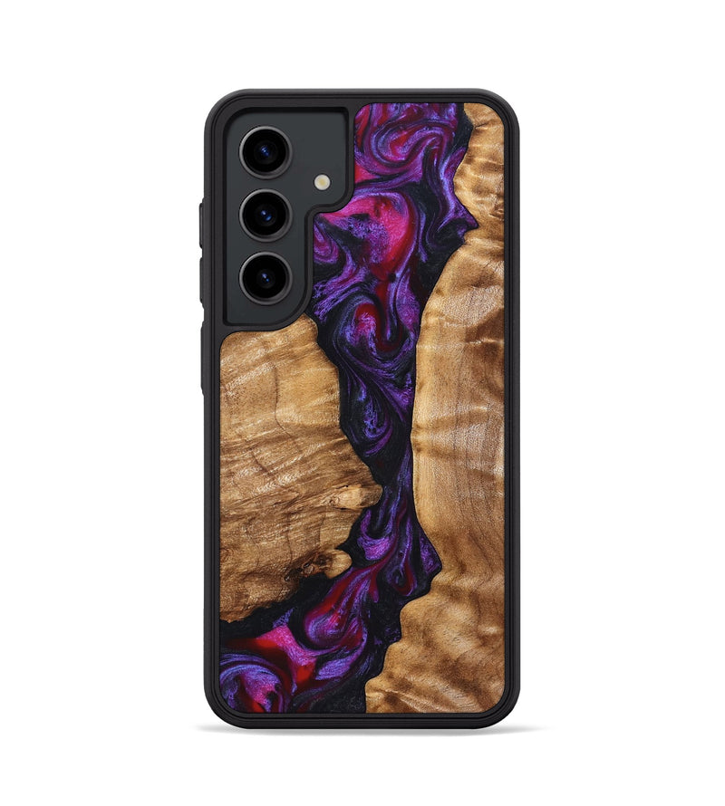 Galaxy S24 Wood Phone Case - Gemma (Purple, 823535)