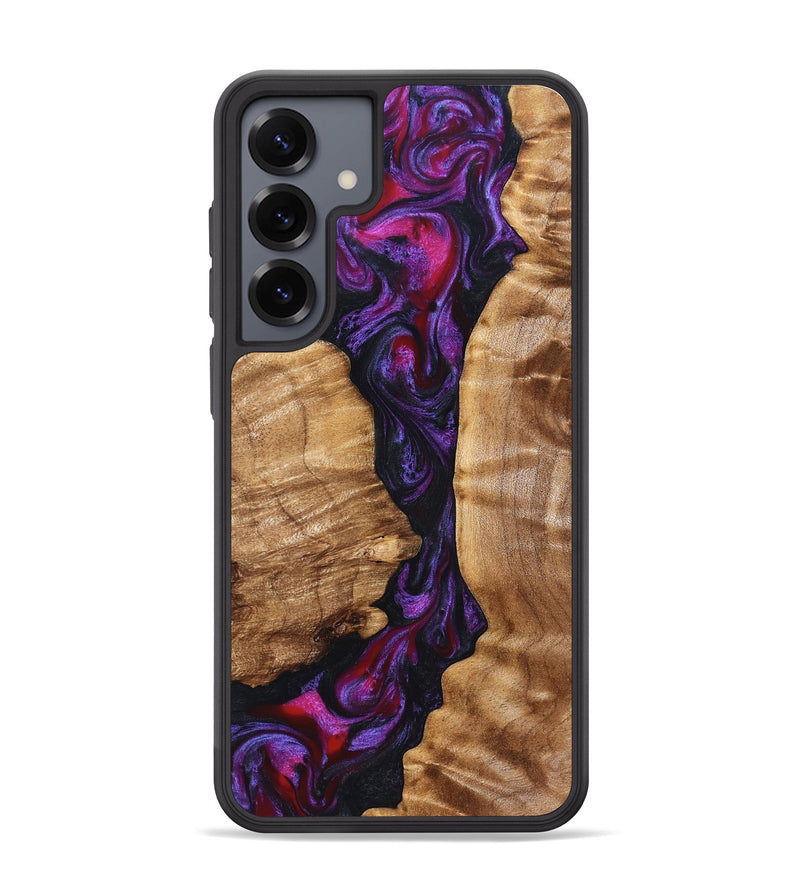 Galaxy S25 Plus Wood Phone Case - Gemma (Purple, 823535)