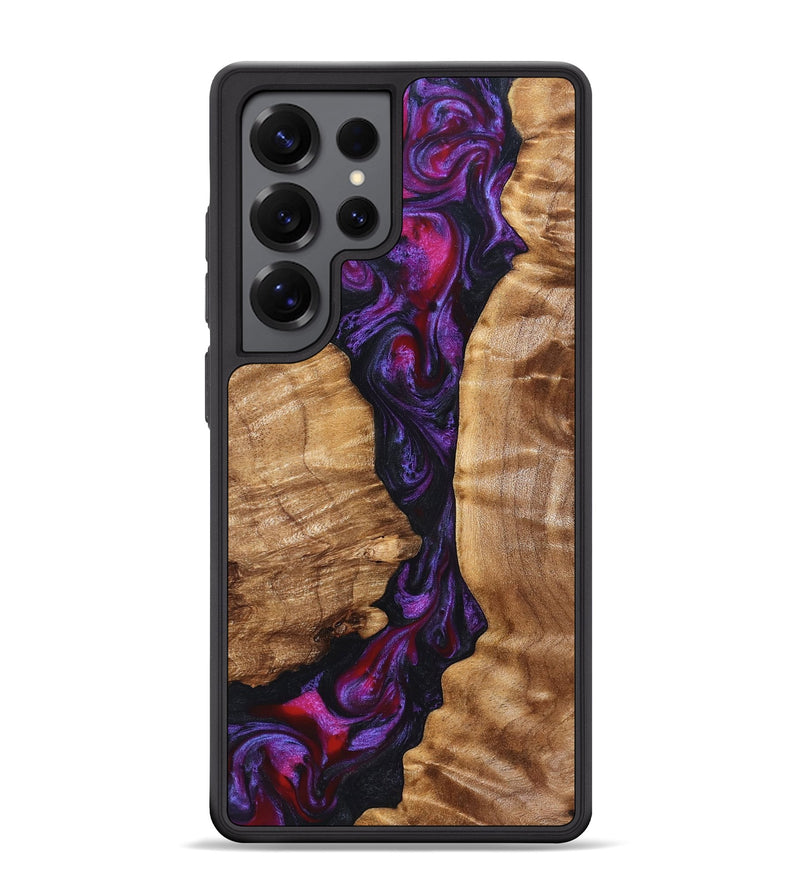 Galaxy S25 Ultra Wood Phone Case - Gemma (Purple, 823535)