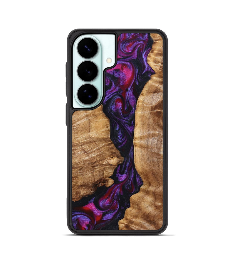 Galaxy S26 Wood Phone Case - Gemma (Purple, 823535)