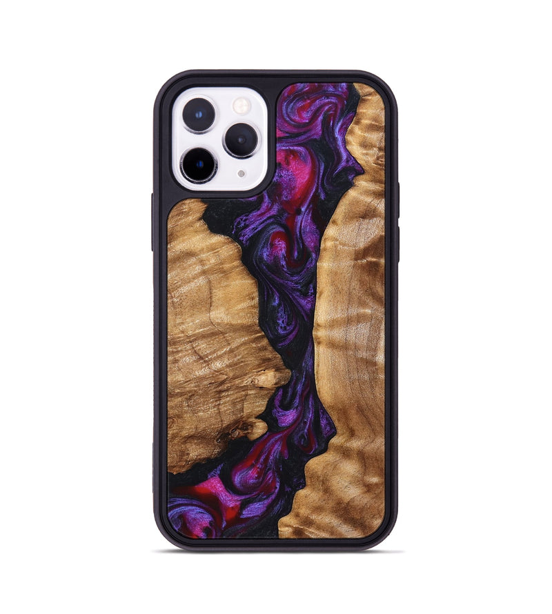 iPhone 11 Pro Wood Phone Case - Gemma (Purple, 823535)