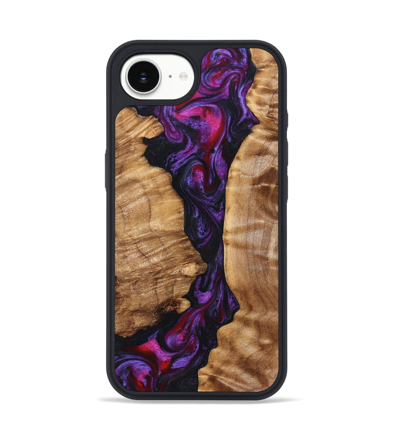 iPhone 17e Wood Phone Case - Gemma (Purple, 823535)
