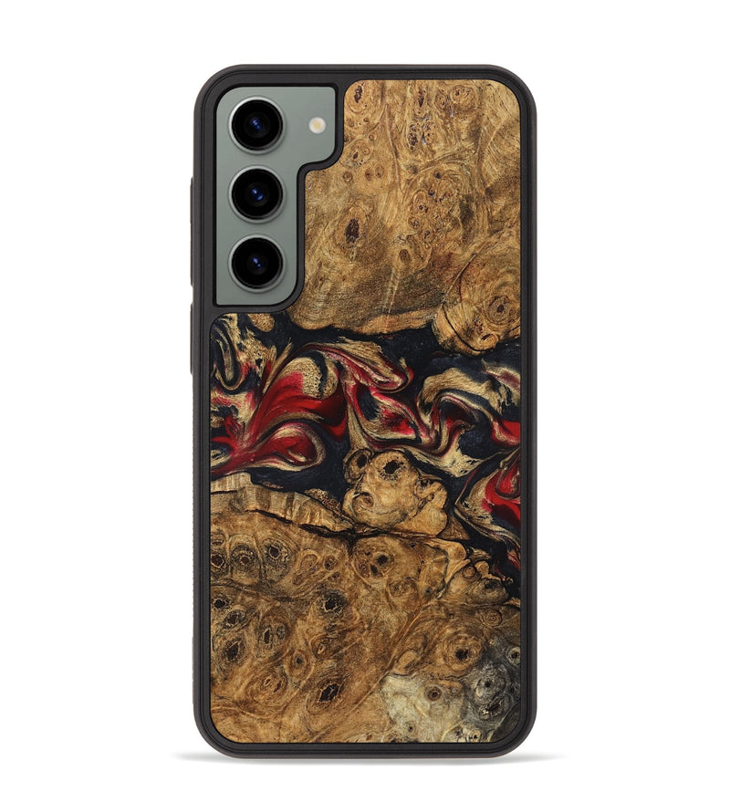 Galaxy S23 Plus Wood Phone Case - Tawanna (Red, 823536)