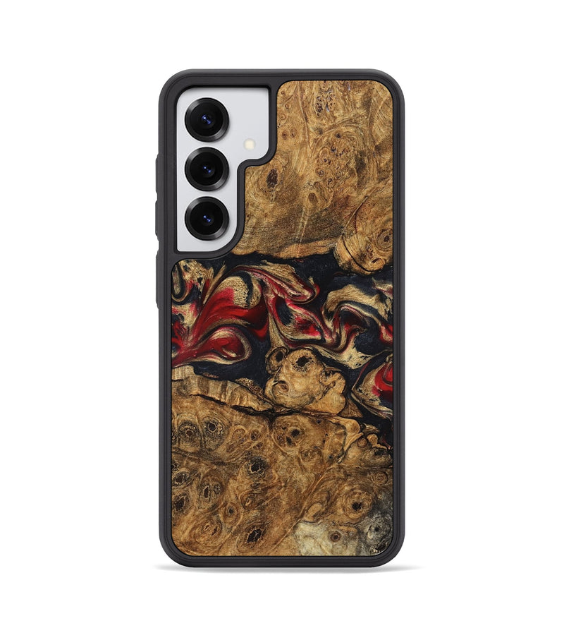 Galaxy S25 Wood Phone Case - Tawanna (Red, 823536)