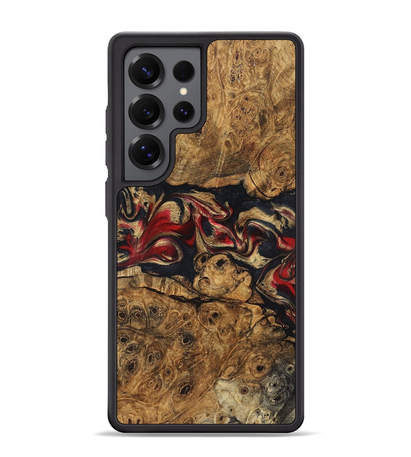 Galaxy S25 Ultra Wood Phone Case - Tawanna (Red, 823536)