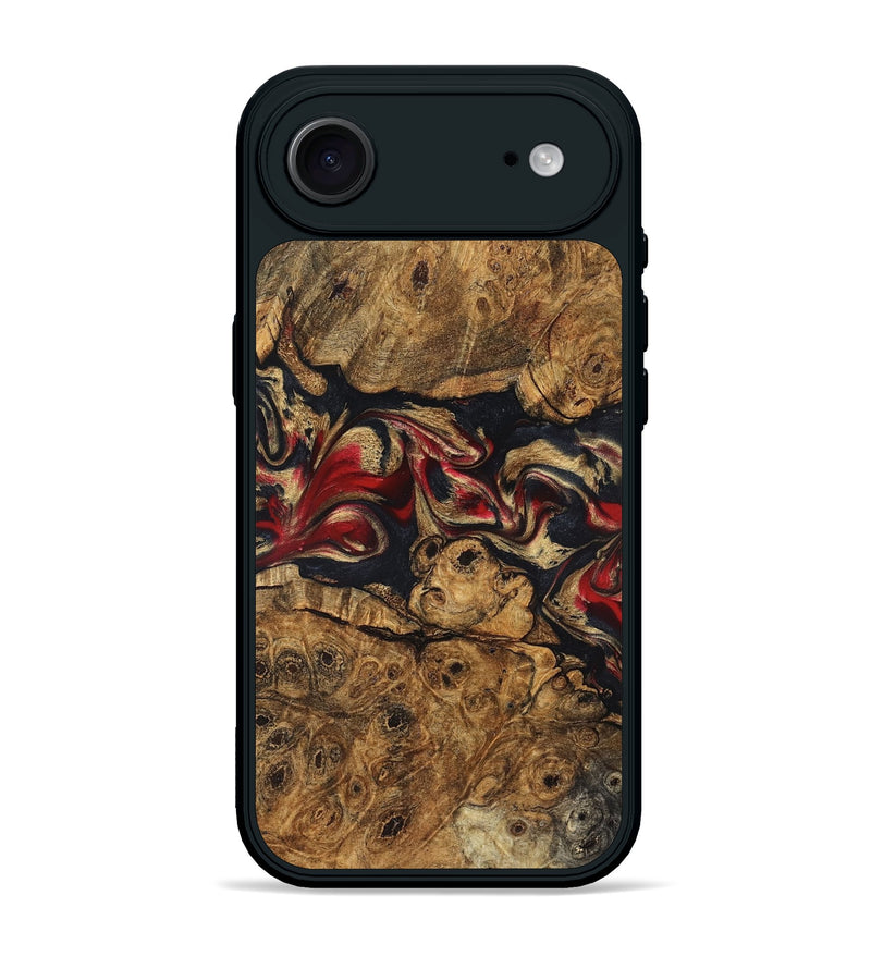iPhone 17 Air Wood Phone Case - Tawanna (Red, 823536)