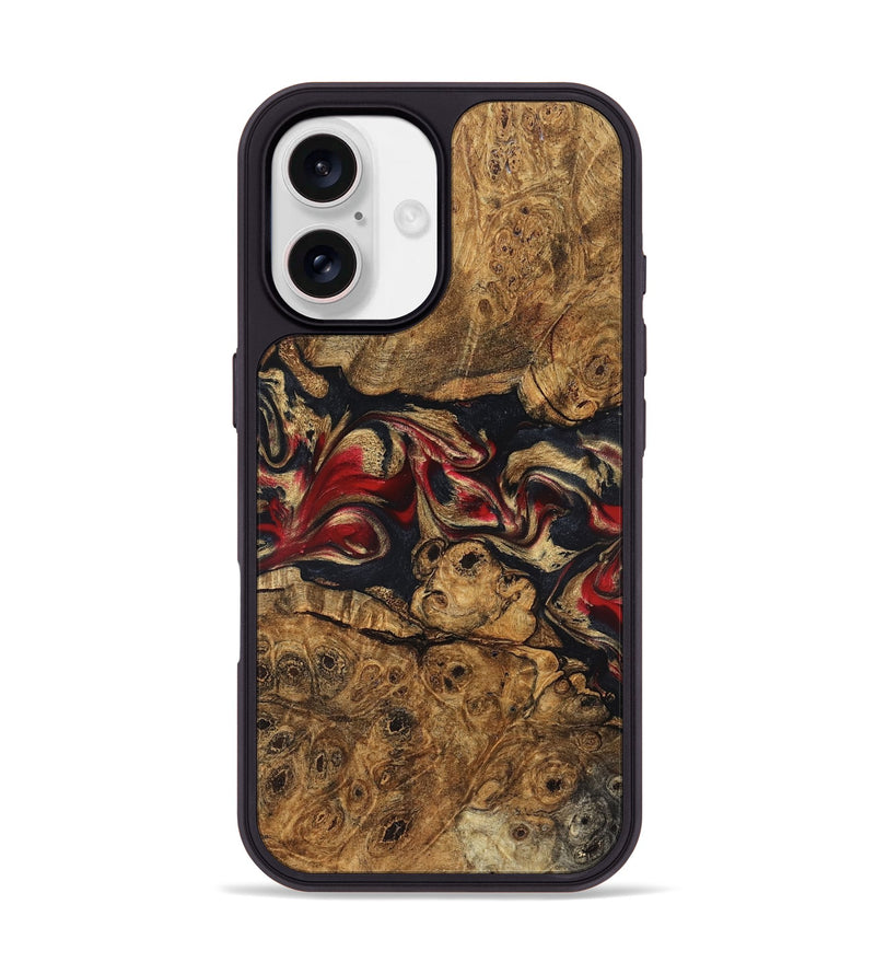 iPhone 17 Wood Phone Case - Tawanna (Red, 823536)