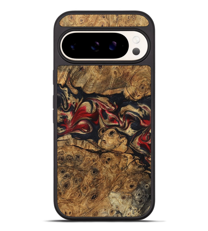Pixel 9 Pro XL Wood Phone Case - Tawanna (Red, 823536)