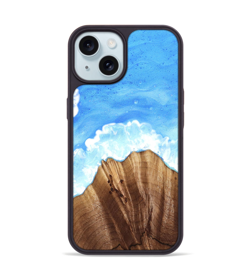 iPhone 15 Wood Phone Case - Marley (Coastal, 823537)