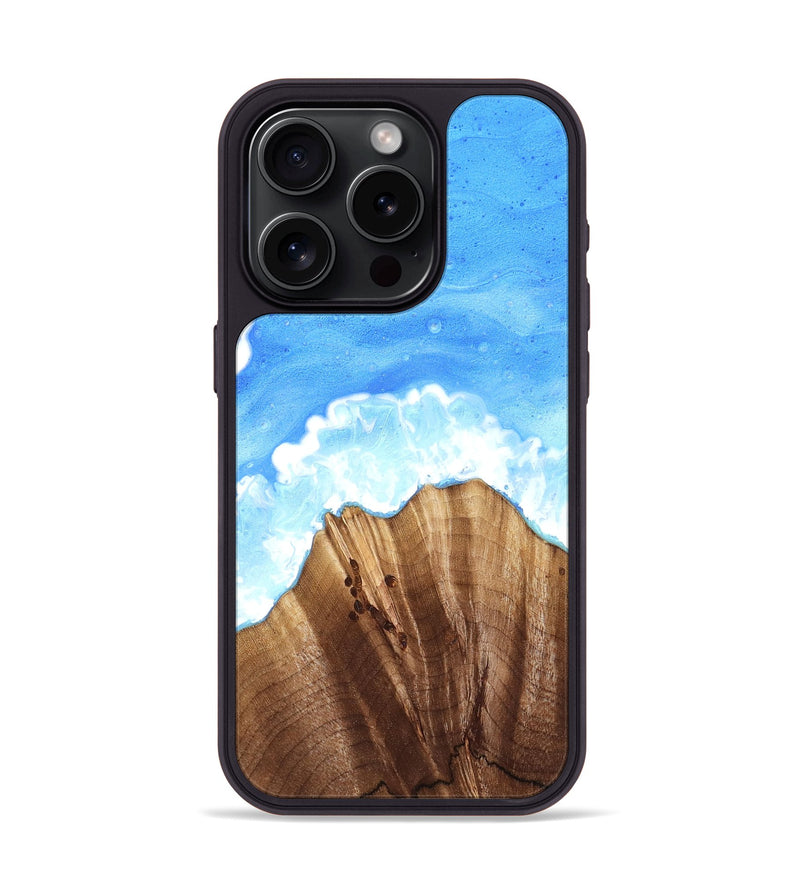 iPhone 15 Pro Wood Phone Case - Marley (Coastal, 823537)