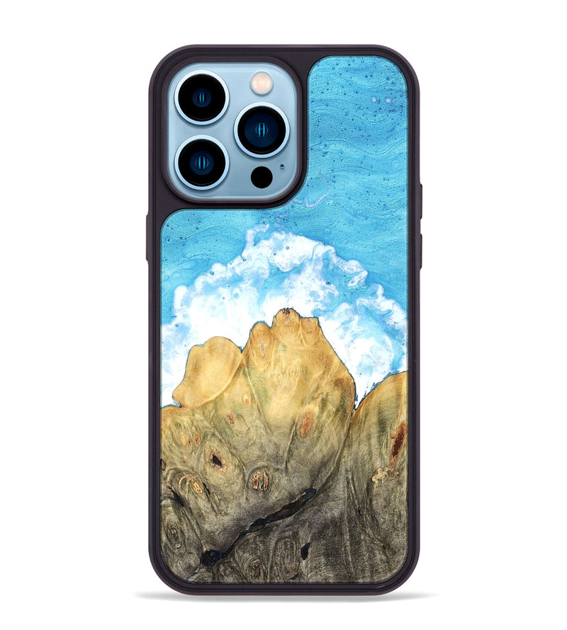 iPhone 14 Pro Max Wood Phone Case - Daleyza (Coastal, 823539)