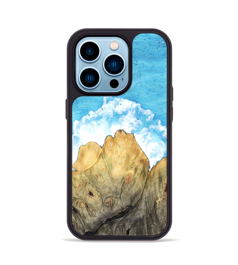 iPhone 14 Pro Wood Phone Case - Daleyza (Coastal, 823539)