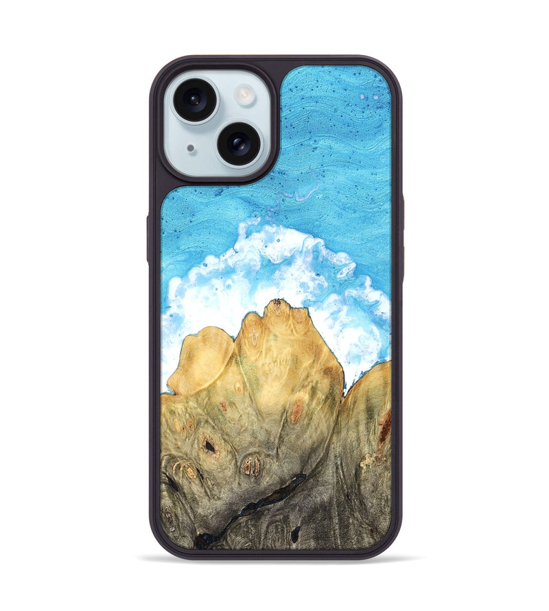 iPhone 15 Wood Phone Case - Daleyza (Coastal, 823539)