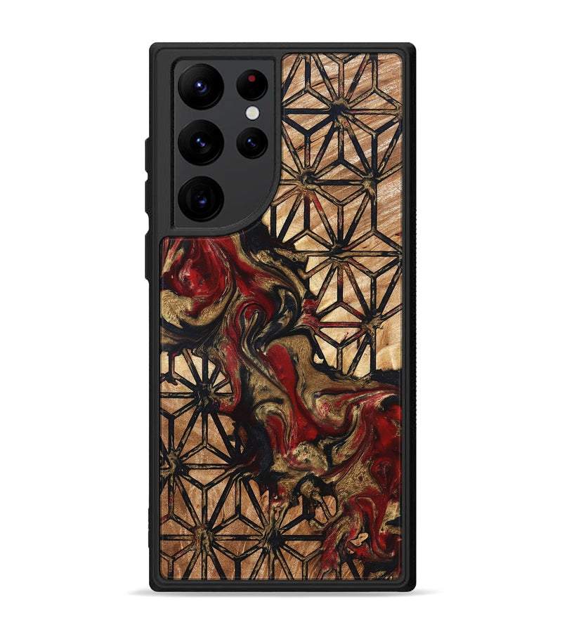 Galaxy S22 Ultra Wood Phone Case - Adella (Pattern, 823540)