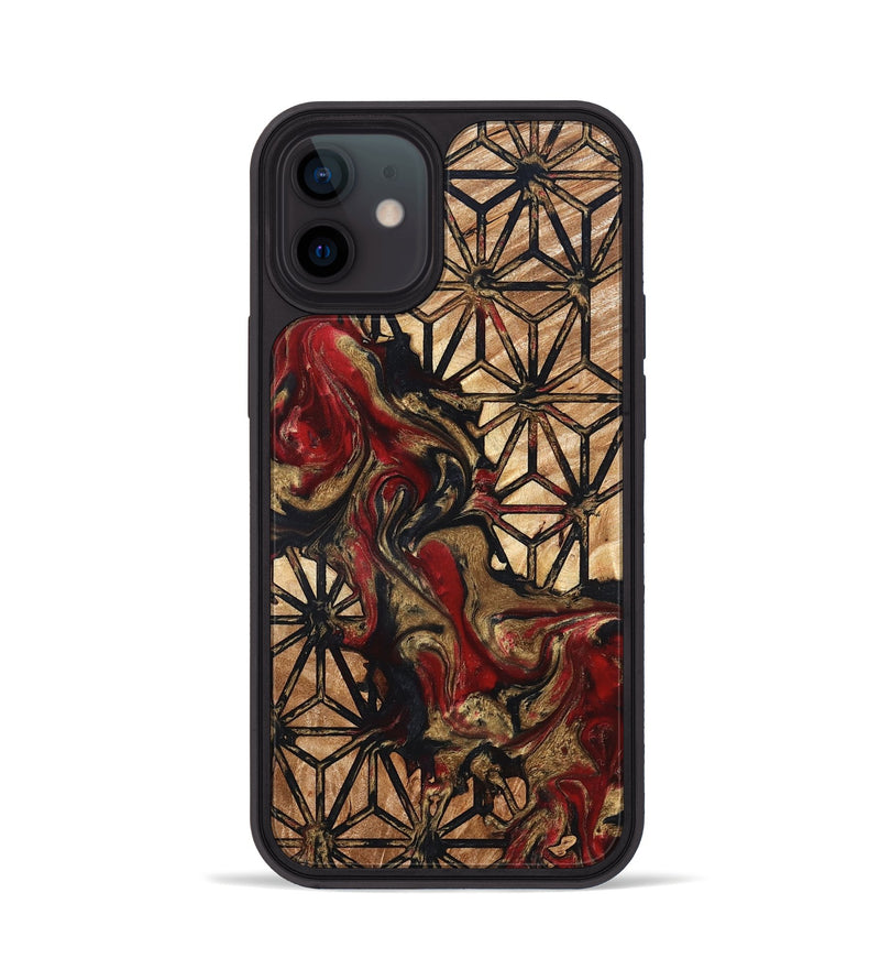 iPhone 12 Wood Phone Case - Adella (Pattern, 823540)