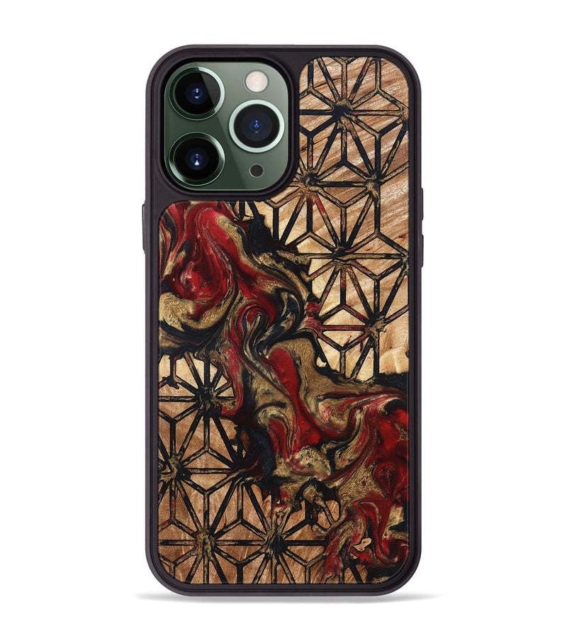 iPhone 13 Pro Max Wood Phone Case - Adella (Pattern, 823540)