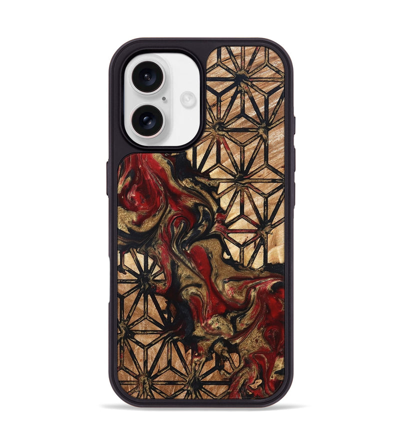iPhone 17 Wood Phone Case - Adella (Pattern, 823540)