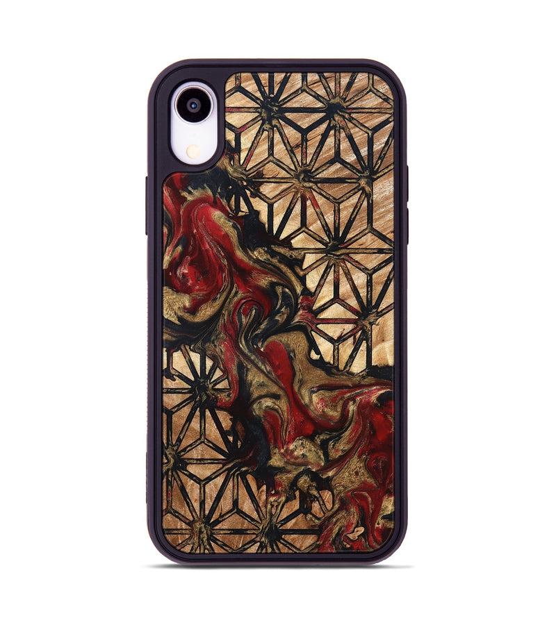 iPhone Xr Wood Phone Case - Adella (Pattern, 823540)