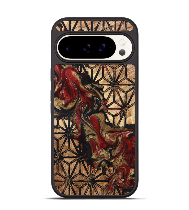 Pixel 9 Pro Wood Phone Case - Adella (Pattern, 823540)