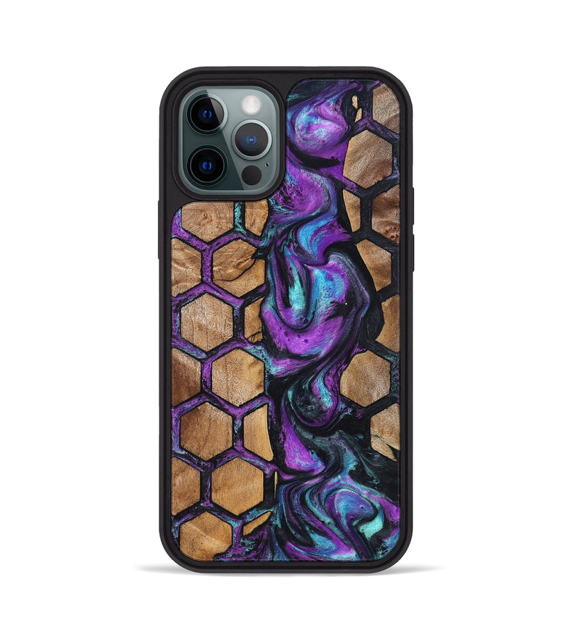 iPhone 12 Pro Wood Phone Case - Debbra (Pattern, 823541)