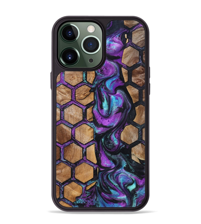 iPhone 13 Pro Max Wood Phone Case - Debbra (Pattern, 823541)