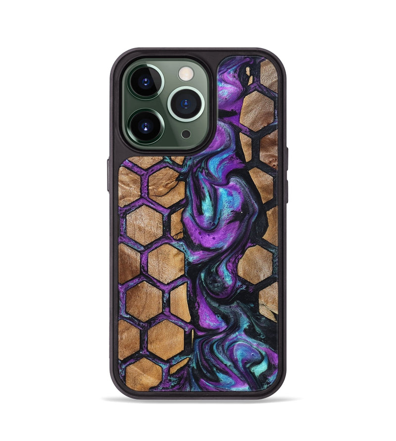 iPhone 13 Pro Wood Phone Case - Debbra (Pattern, 823541)
