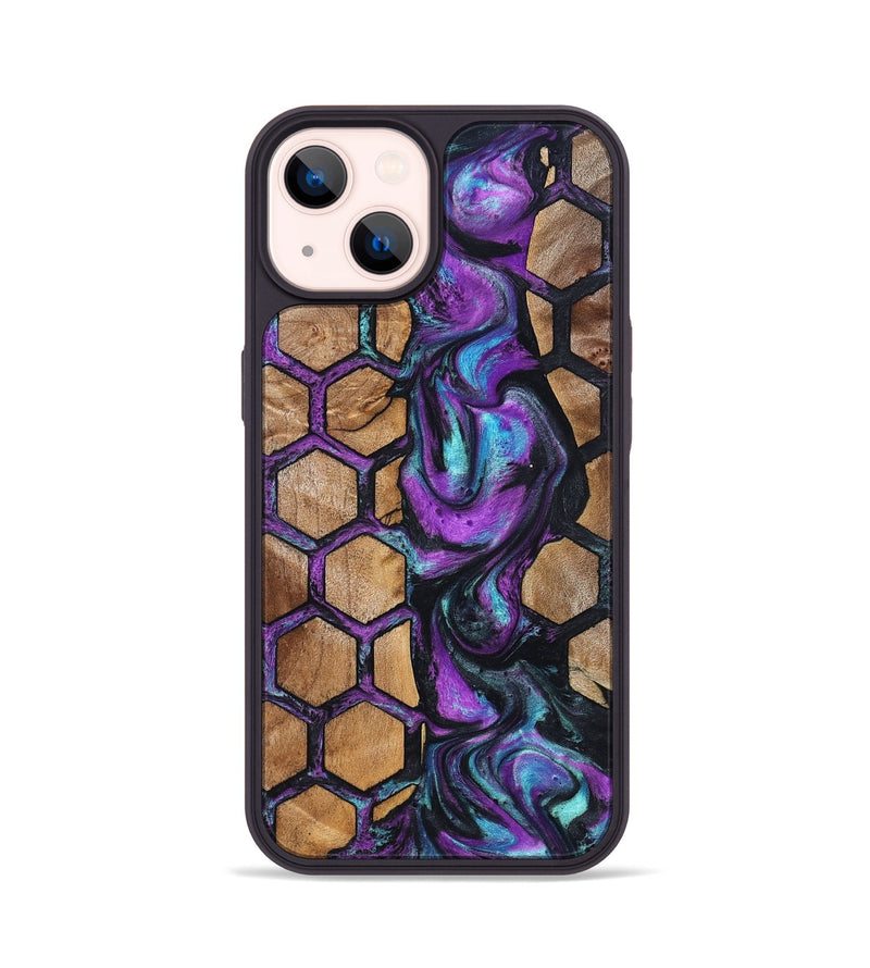 iPhone 14 Wood Phone Case - Debbra (Pattern, 823541)