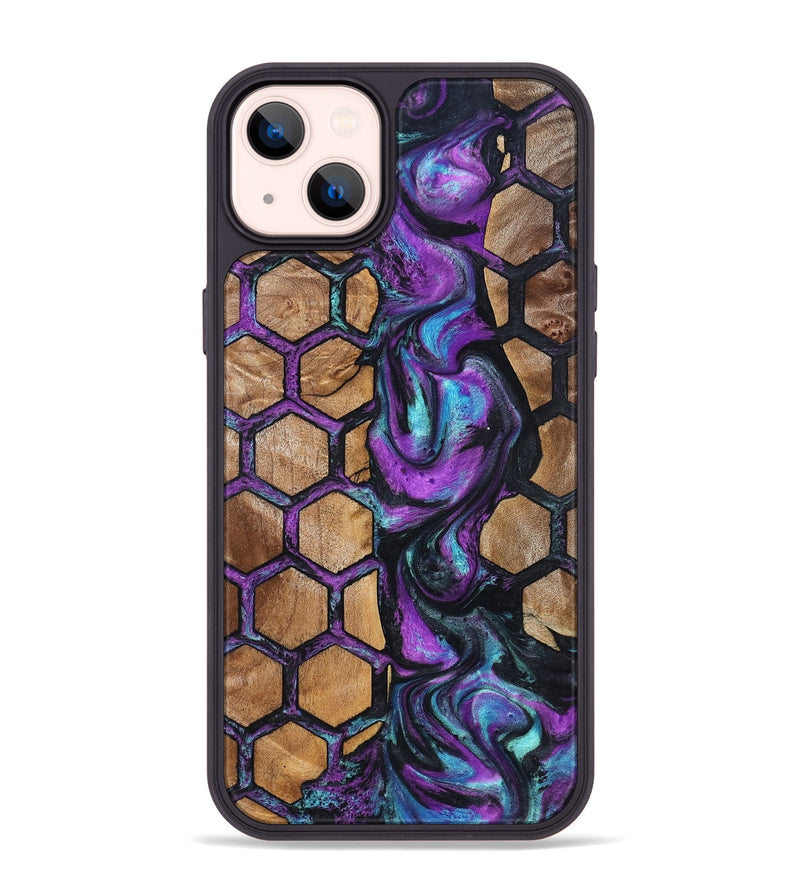 iPhone 14 Plus Wood Phone Case - Debbra (Pattern, 823541)
