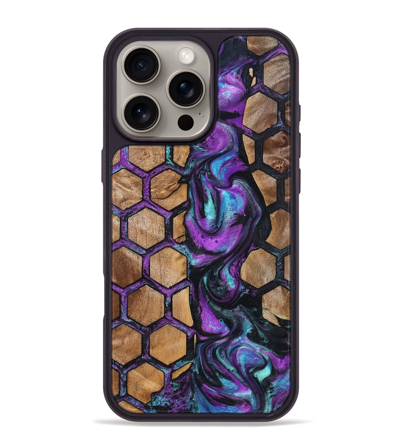 iPhone 16 Pro Max Wood Phone Case - Debbra (Pattern, 823541)