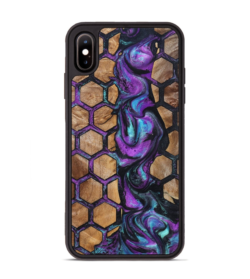 iPhone Xs Max Wood Phone Case - Debbra (Pattern, 823541)