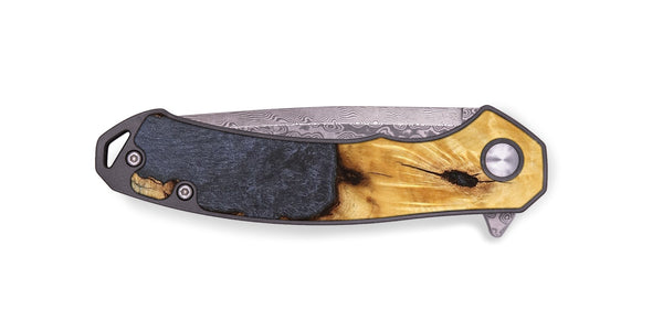 EDC Wood Pocket Knife - Soleil (Wood Burl, 823543)