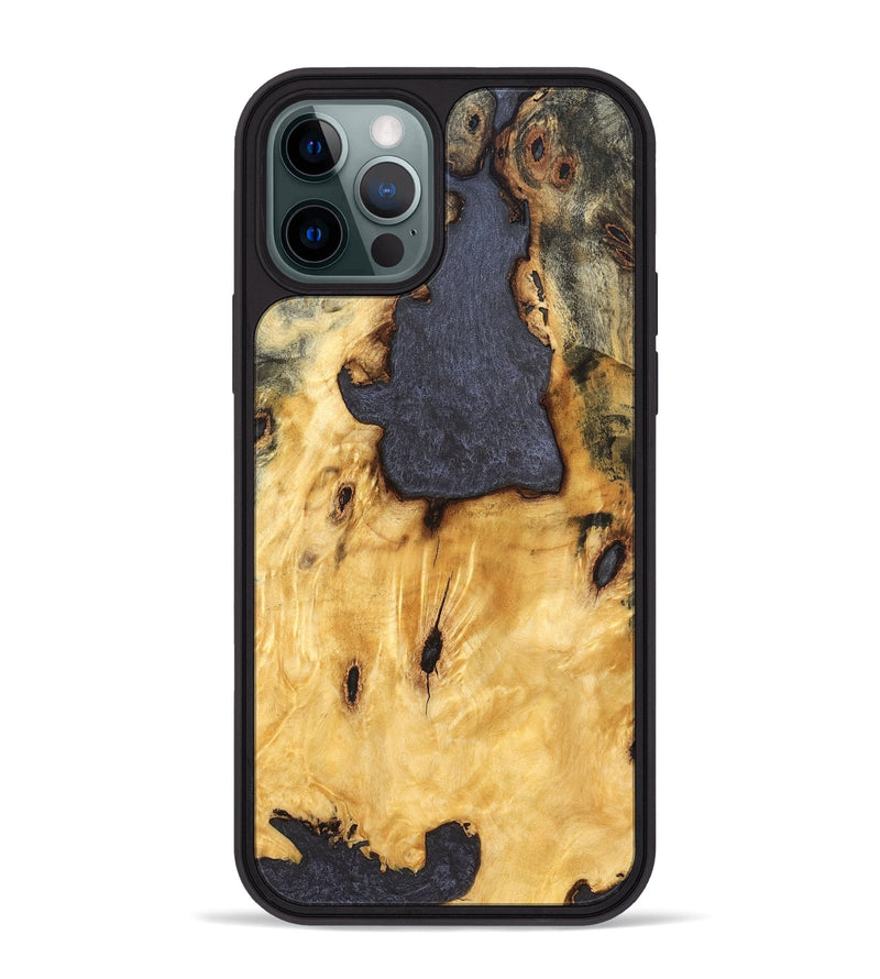 iPhone 12 Pro Max Wood Phone Case - Soleil (Wood Burl, 823543)