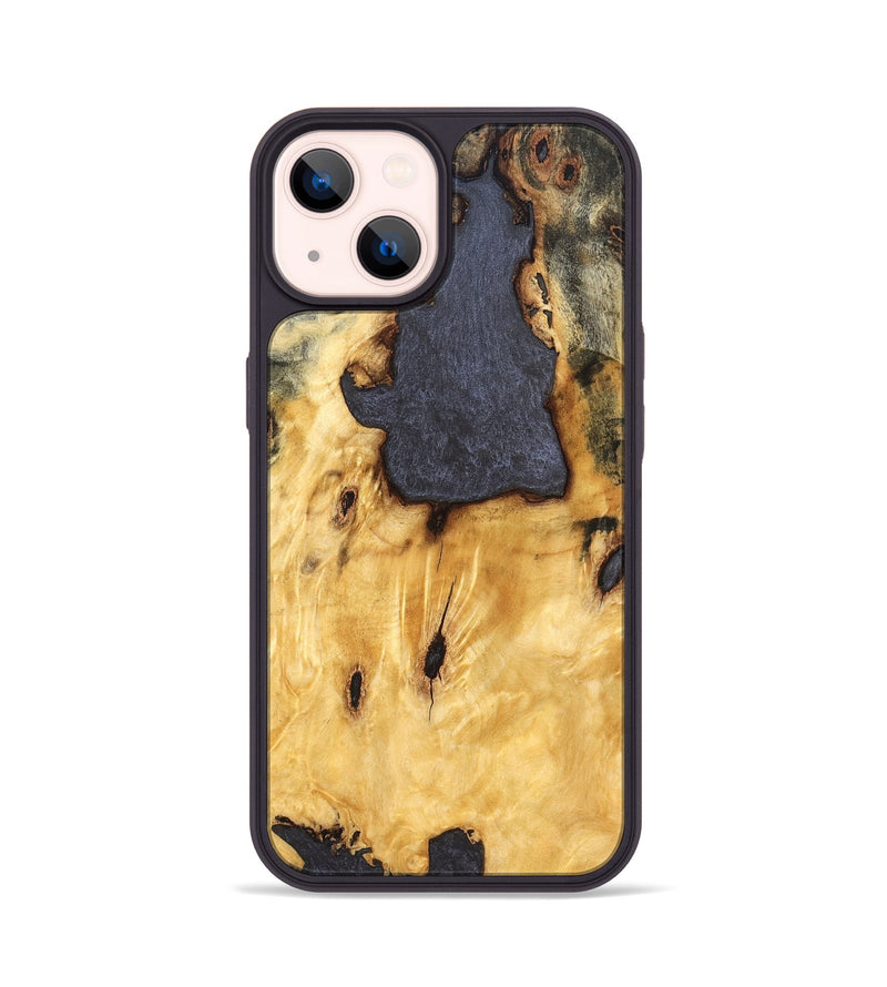 iPhone 14 Wood Phone Case - Soleil (Wood Burl, 823543)
