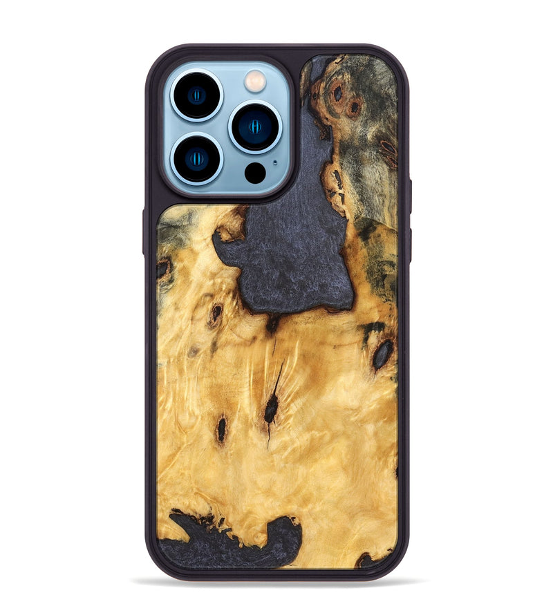 iPhone 14 Pro Max Wood Phone Case - Soleil (Wood Burl, 823543)