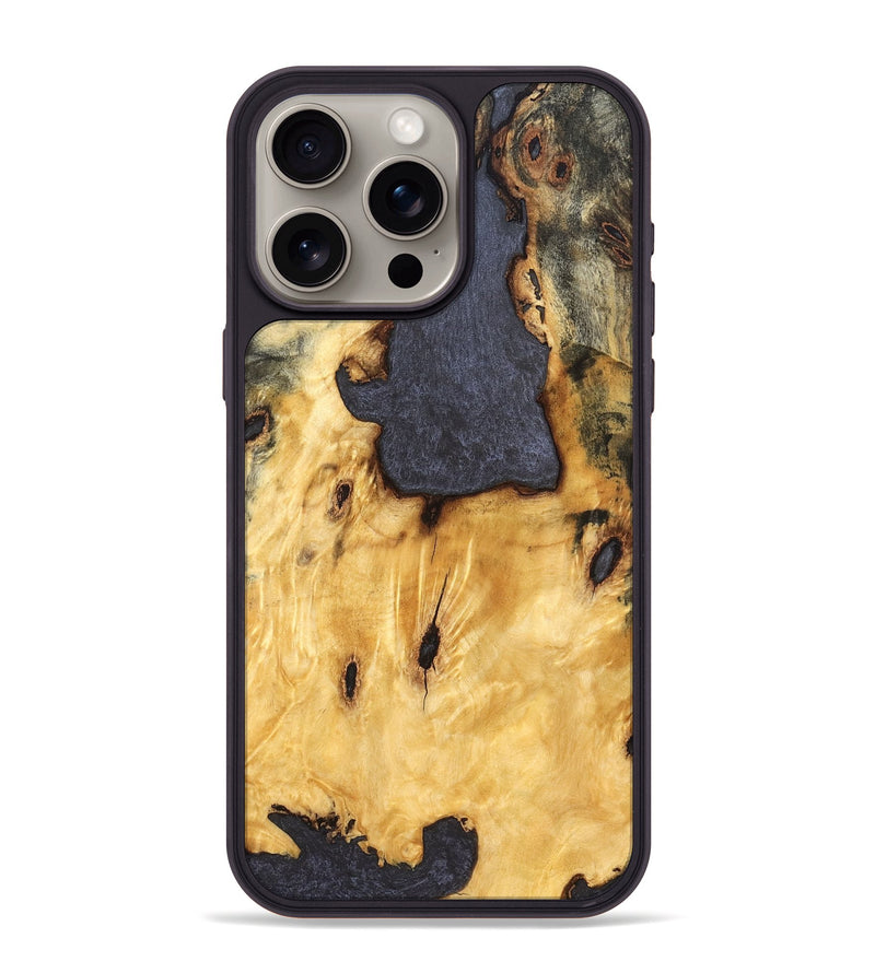 iPhone 15 Pro Max Wood Phone Case - Soleil (Wood Burl, 823543)