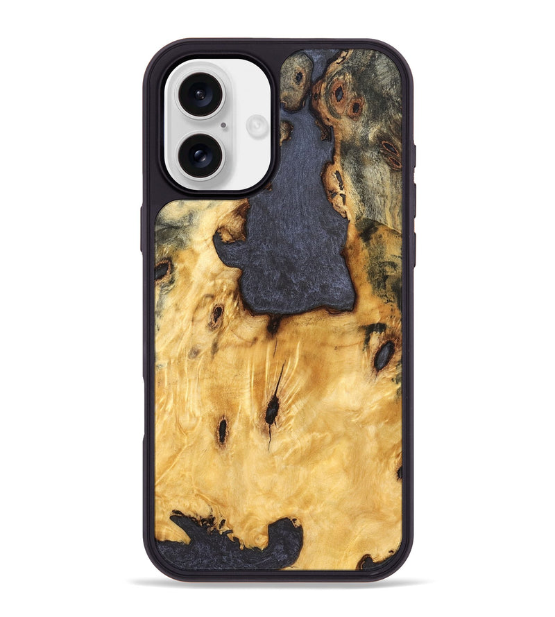 iPhone 16 Plus Wood Phone Case - Soleil (Wood Burl, 823543)