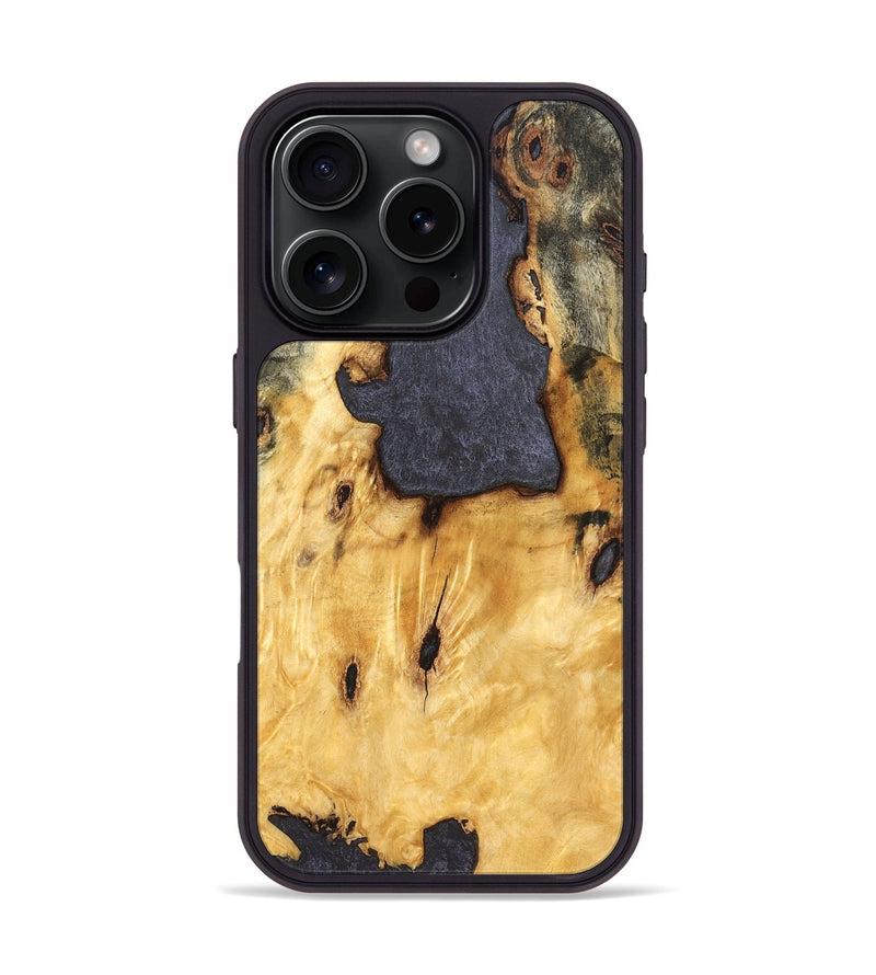 iPhone 16 Pro Wood Phone Case - Soleil (Wood Burl, 823543)