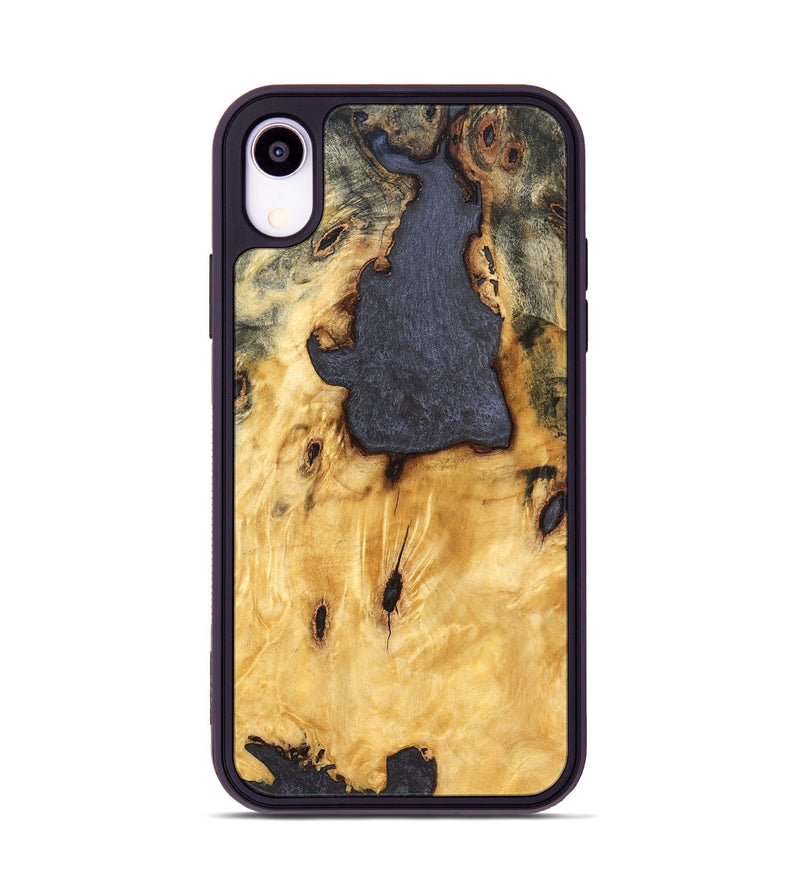 iPhone Xr Wood Phone Case - Soleil (Wood Burl, 823543)