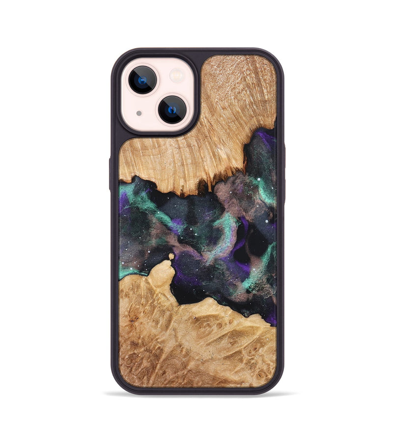 iPhone 14 Wood Phone Case - Kunta (Cosmos, 823544)
